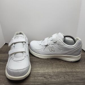 New Balance 577 DSL 2 Walking Sneaker Hook Loop White MW577VW Men's Size 10.5 EE